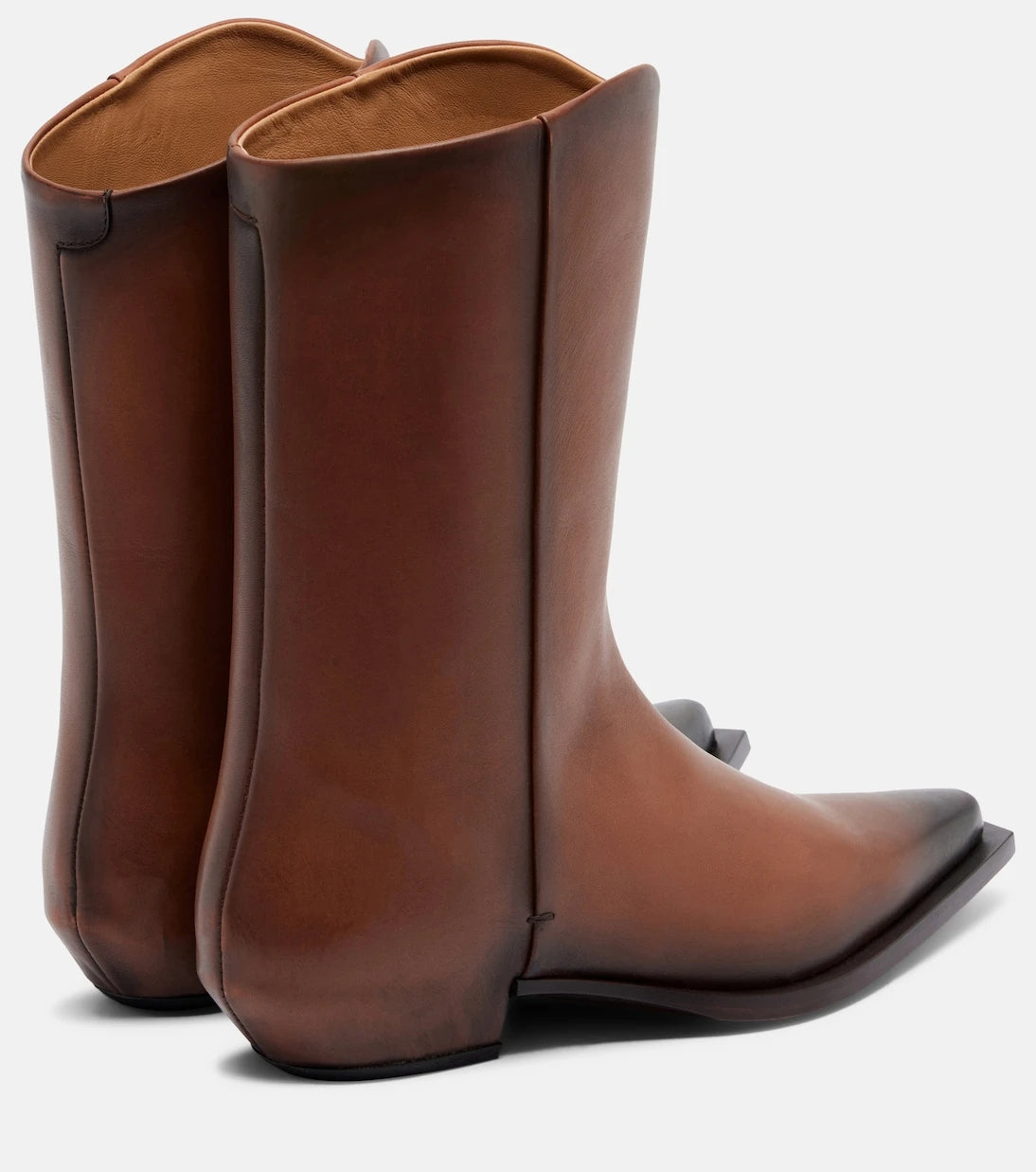 Calvin Klein Collection - Cheer leather cowboy boots