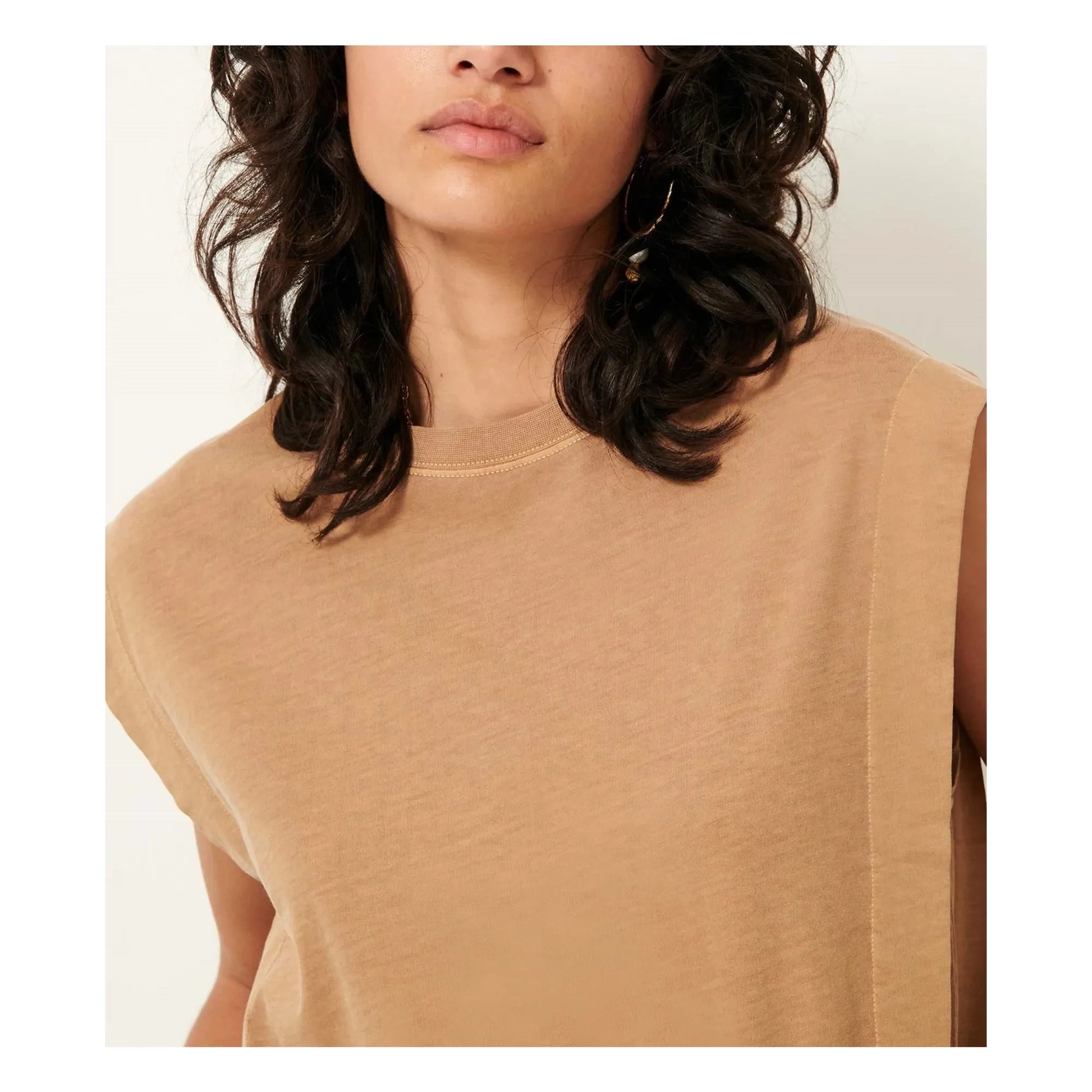 Sessùn - Orlando T-shirt | Camel