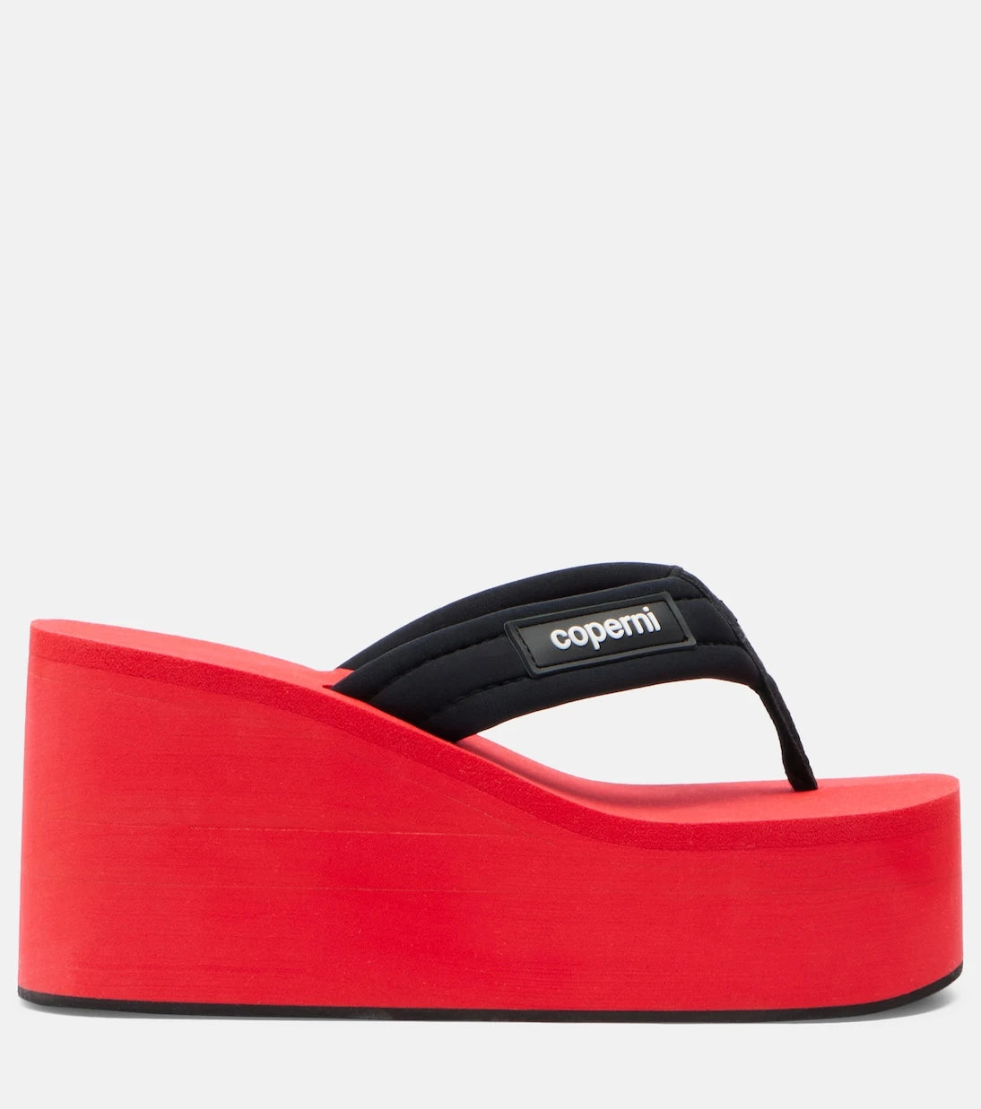Coperni - Logo platform thong sandals