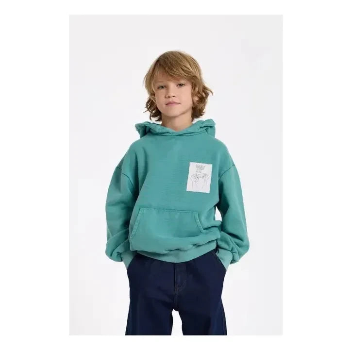Finger in the nose - Hope organic cotton sweatshirt | Green