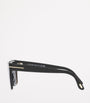 TOM FORD Black Acetate Winona Cat Eye Sunglasses