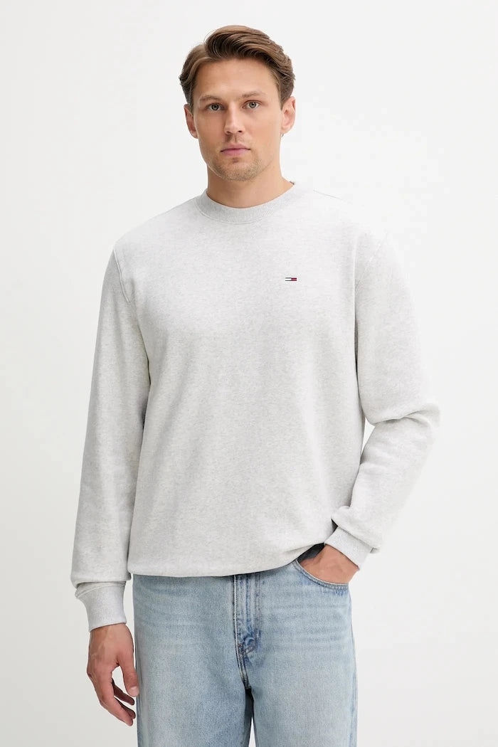 Tommy Jeans erkek pamuklu sweatshirt