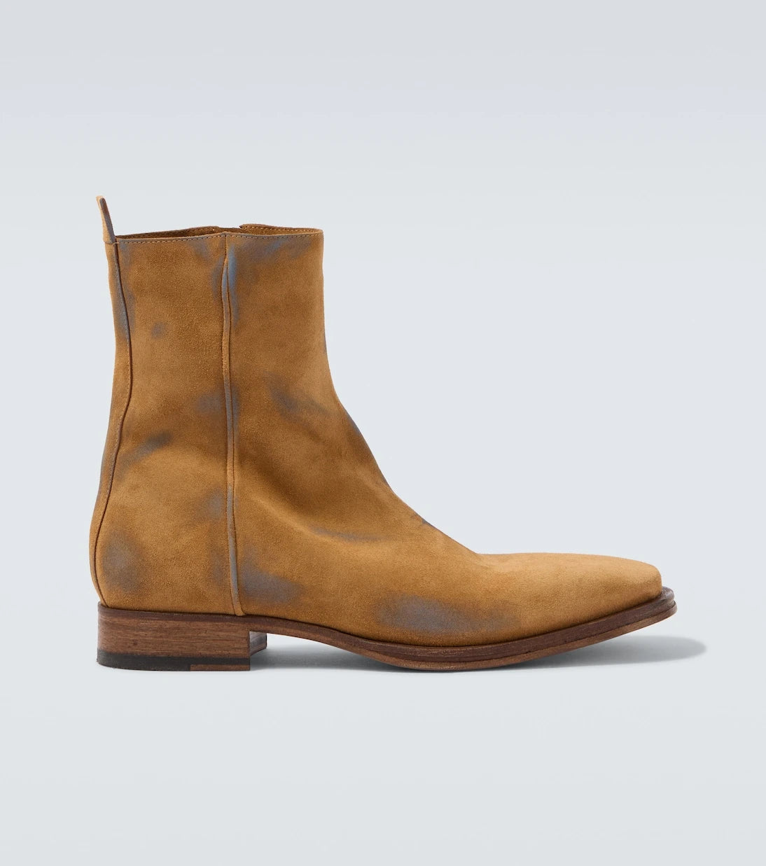 Acne Studios - Distressed suede ankle boots