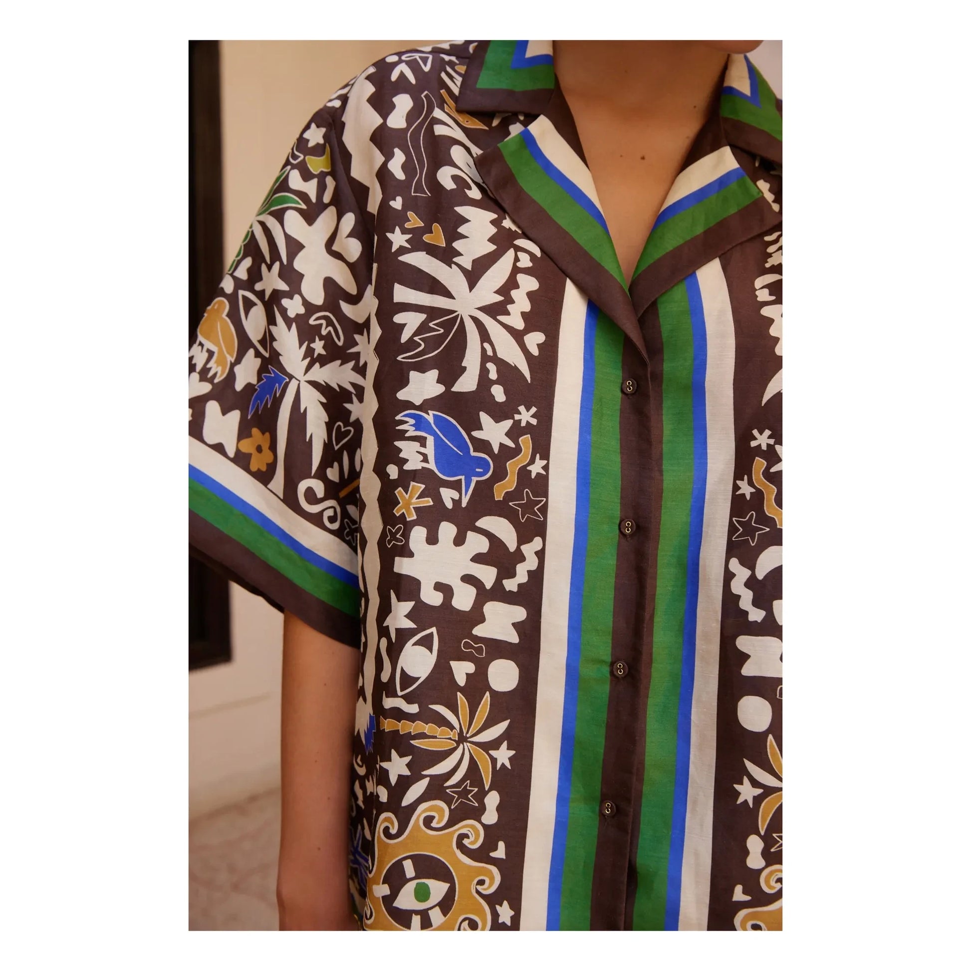 Alémais - Morocco shirt | Brown