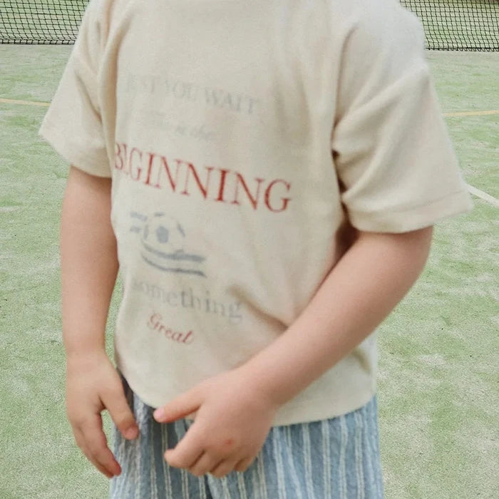 Детска тениска Konges Sløjd ITTY TEE GOTS
