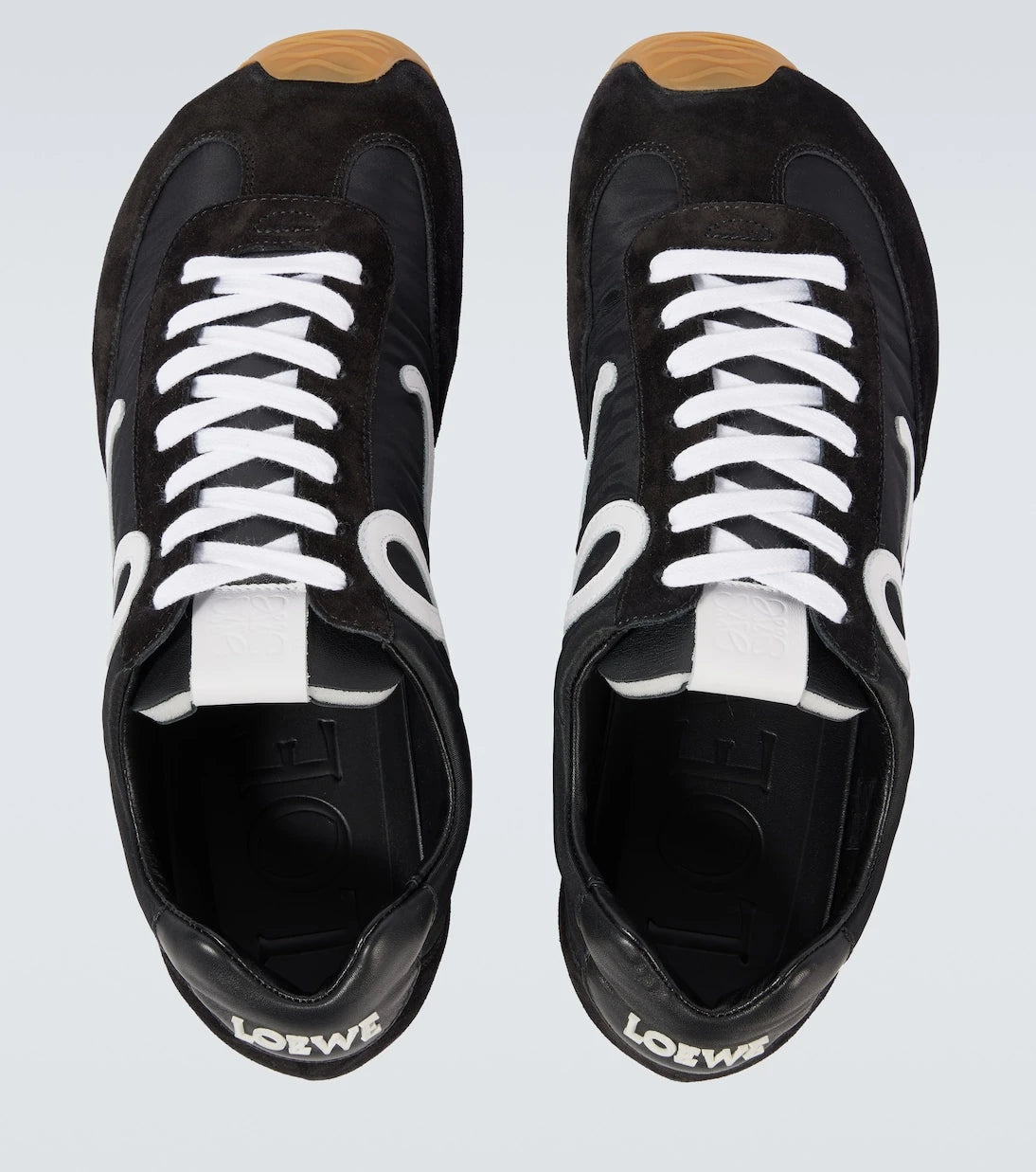 Loewe - Ballet Runner 2.0 deri detaylı spor ayakkabı