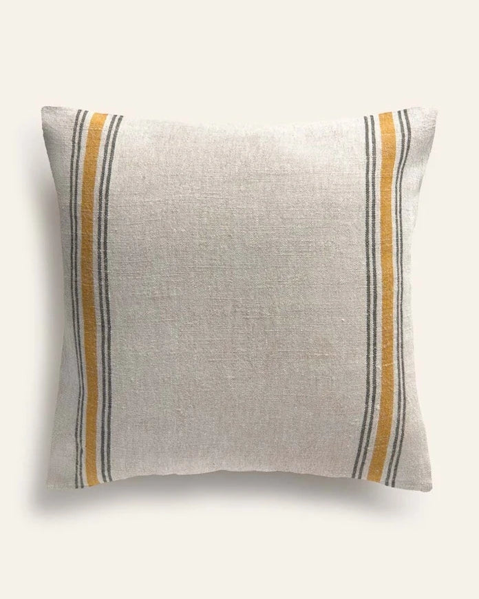 Ленена калъфка за възглавница Calma House Golfet 60 x cm