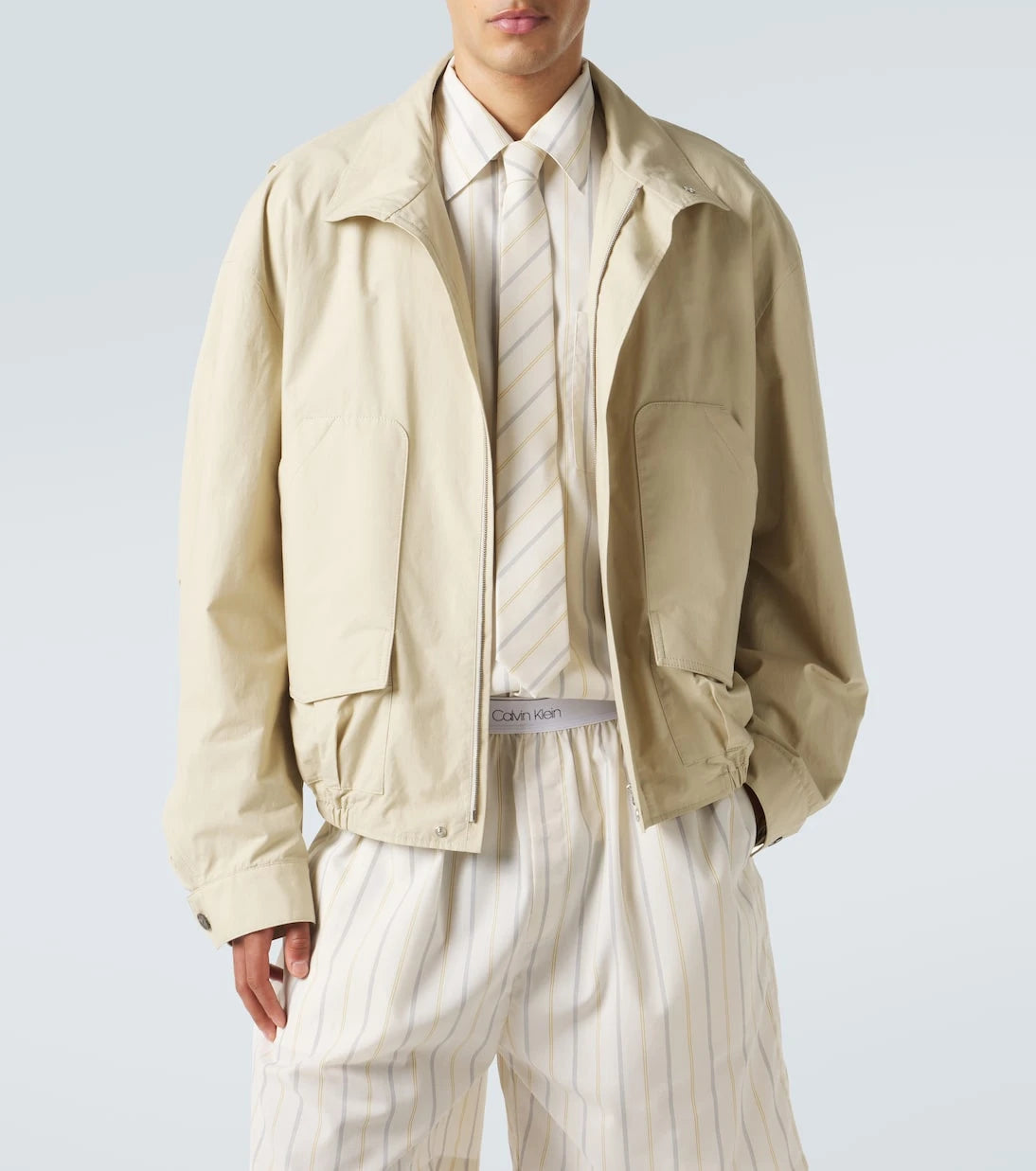 Calvin Klein Collection - Donald cotton blouson jacket