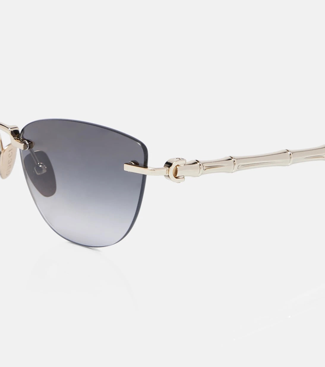 Gucci - Bamboo cat-eye sunglasses