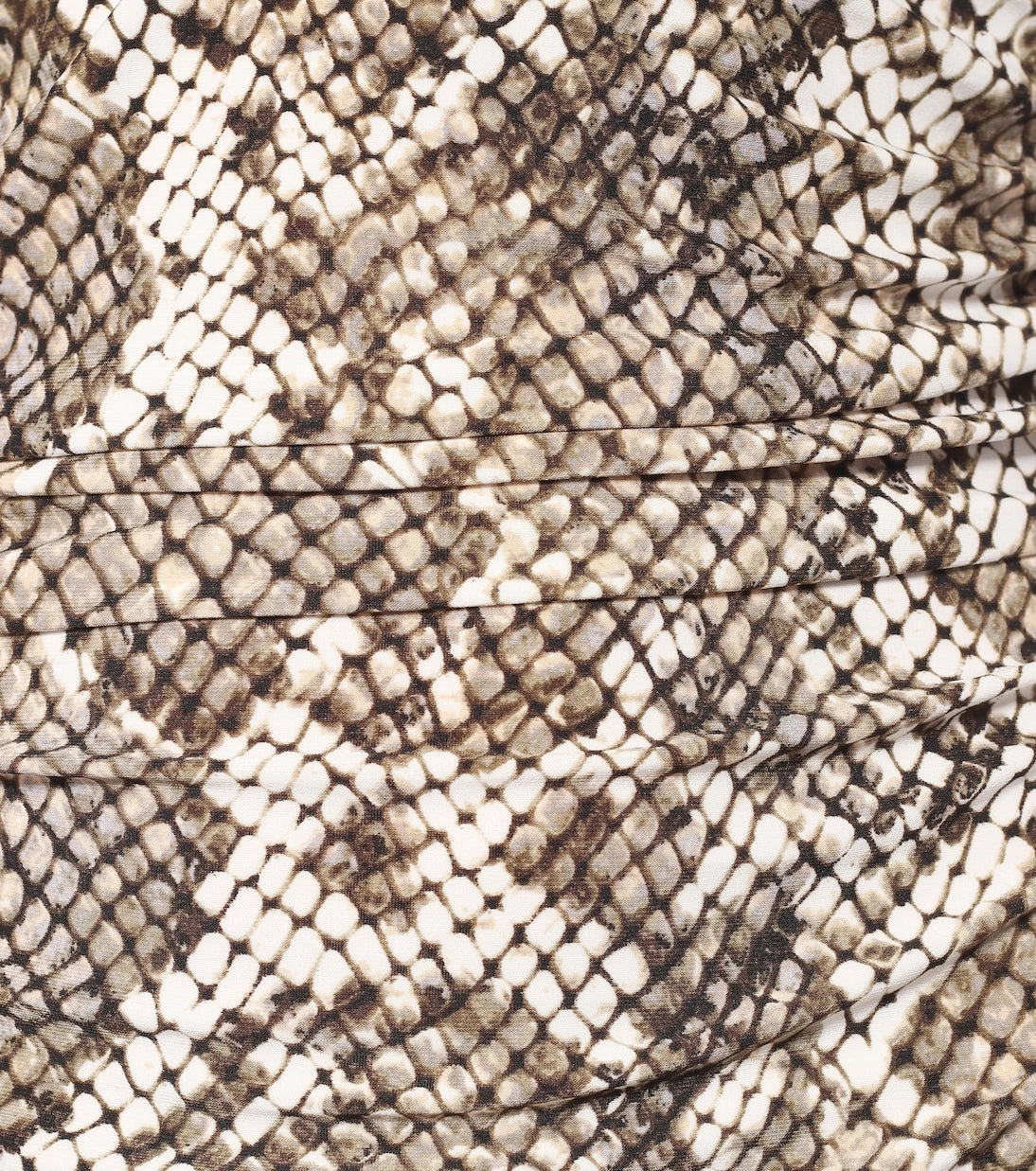 Norma Kamali - Bill snake-print jersey halter dress