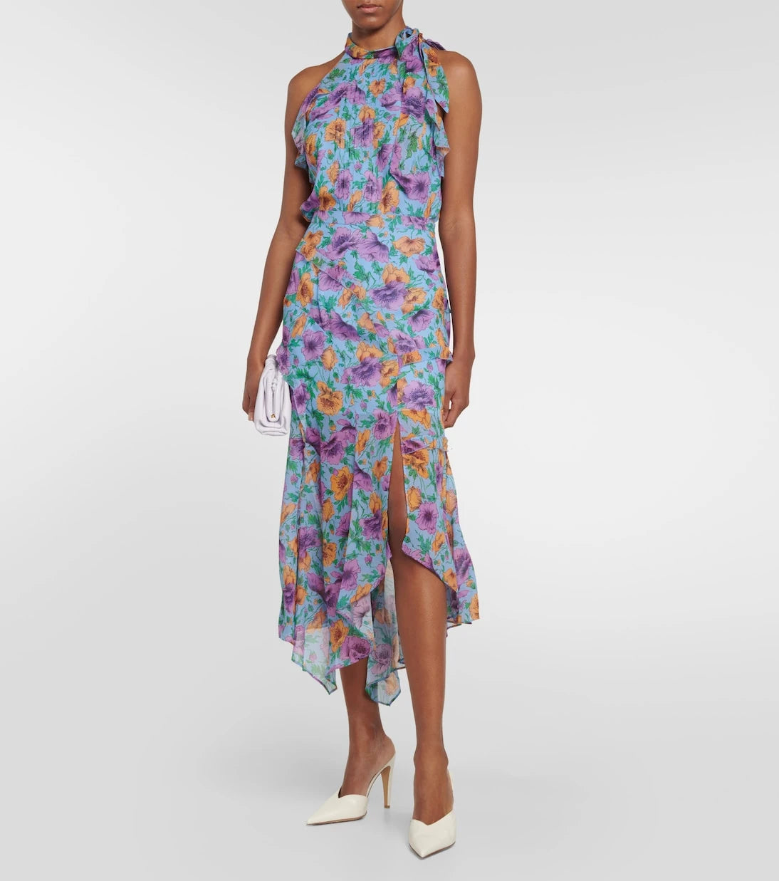Veronica Beard - Dali floral silk top