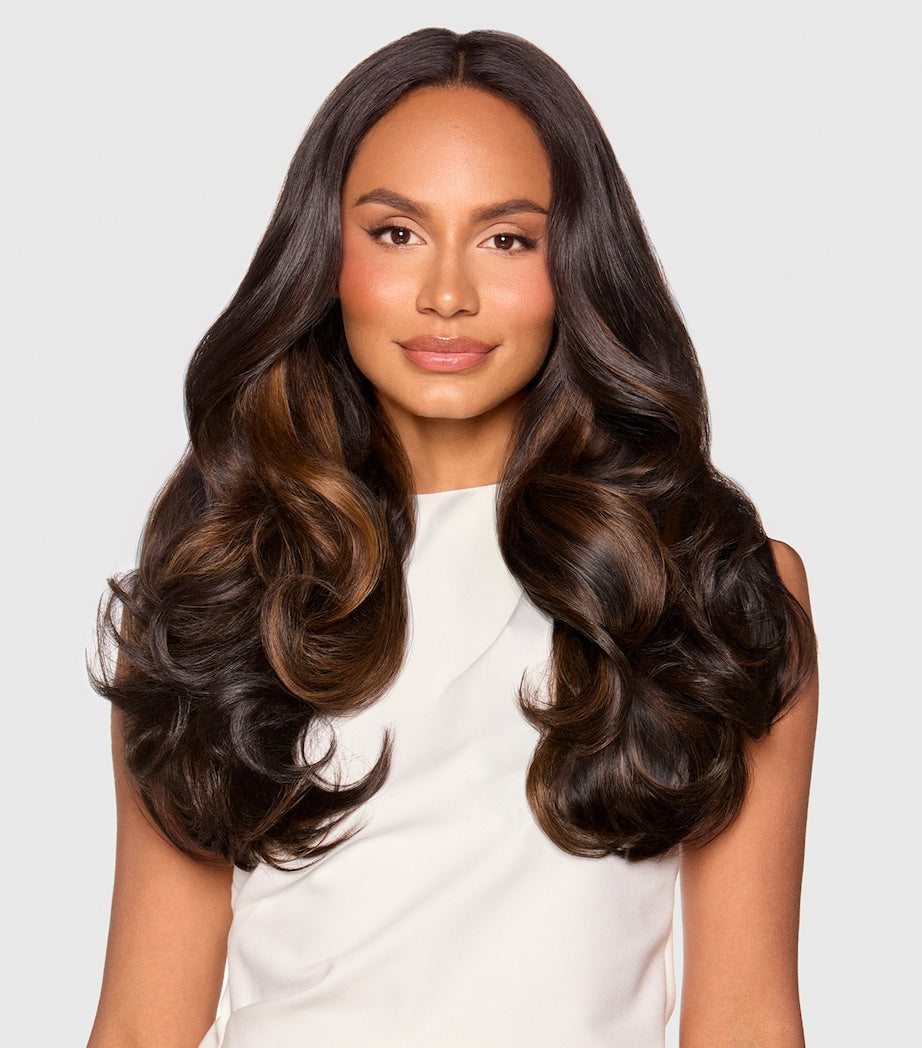 Beauty Works x Huda BARELY THERE Mix & Match Duo Clip-In Hair Extensions (18")