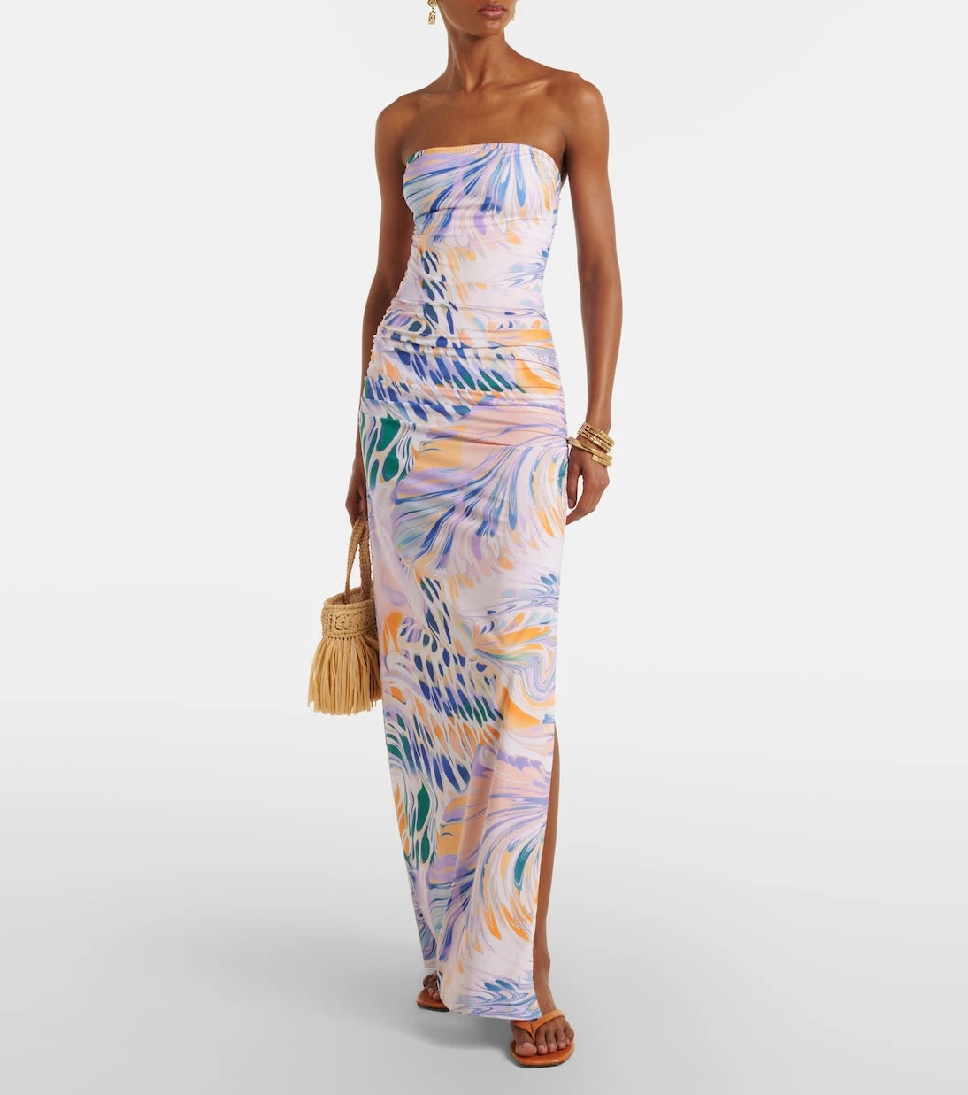 Alexandra Miro - Gia printed maxi skirt
