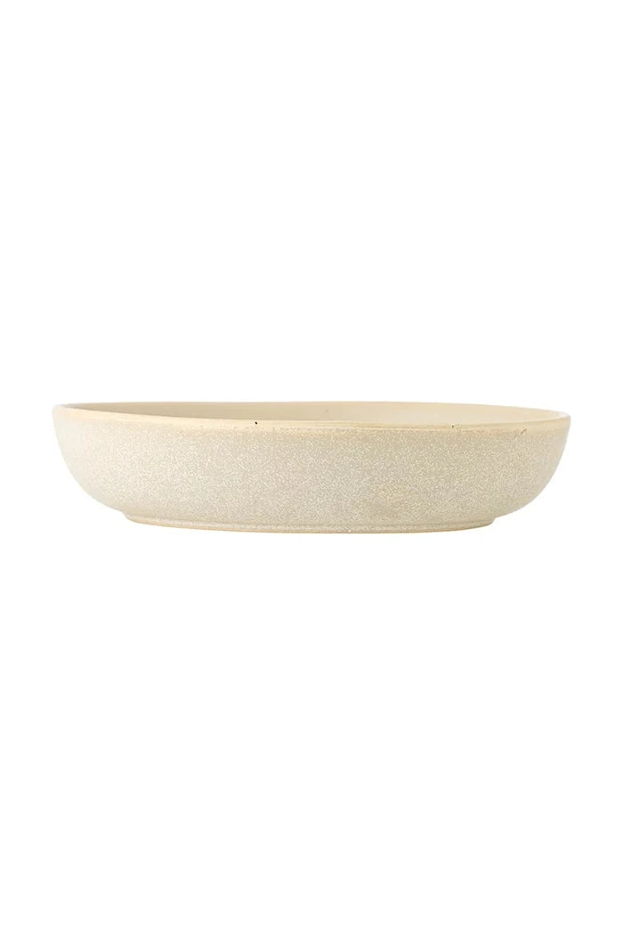Bloomingville büyük taş çömlek salata kasesi 29 x 6,5 cm