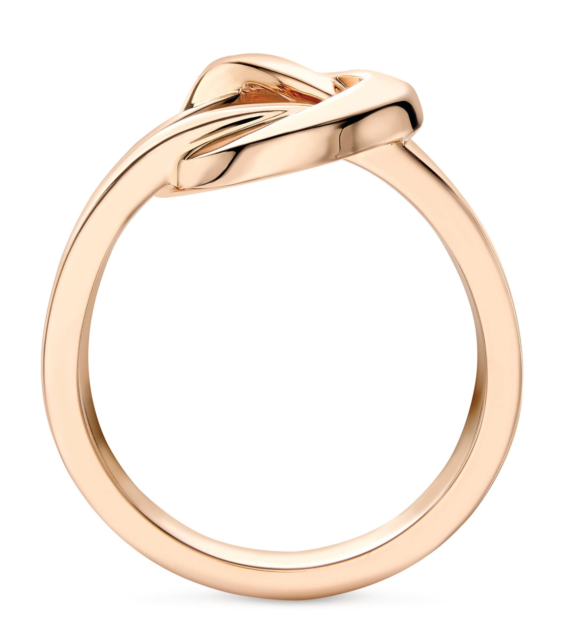 Rose Gold The Knot Ring