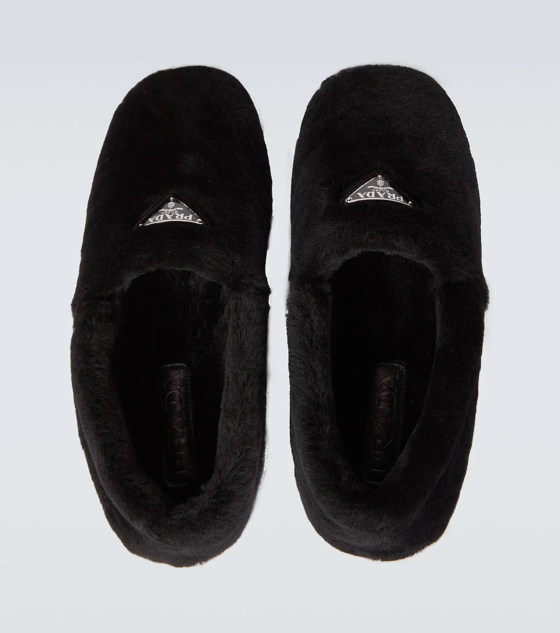 Prada - Shearling slippers