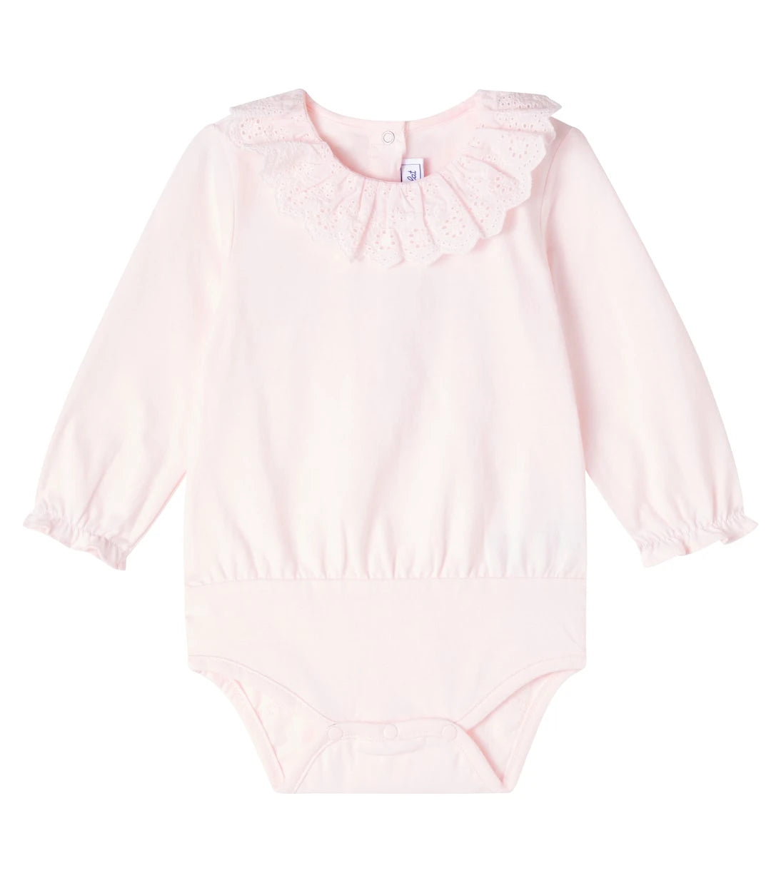 Tartine et Chocolat - Baby ruffled cotton bodysuit