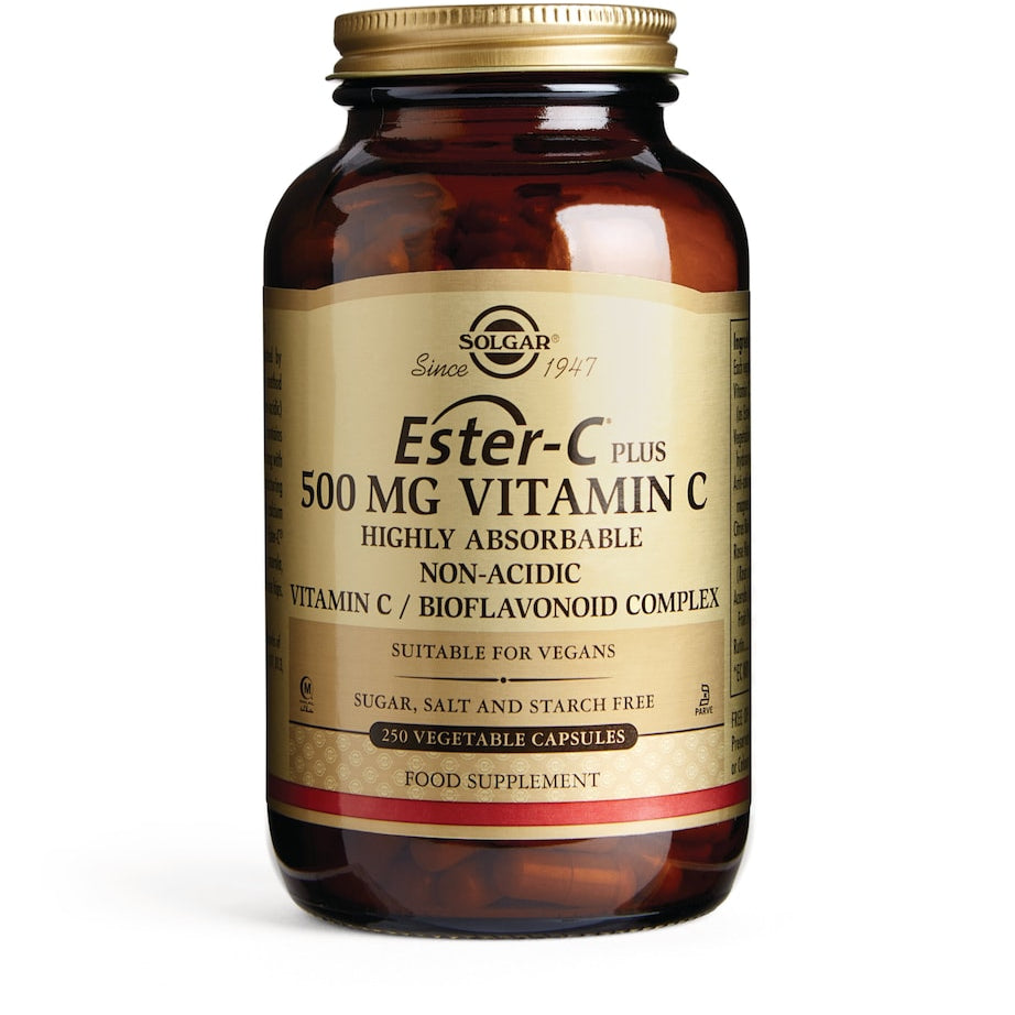 Solgar Ester-C Plus Vitamin C Vegetable Capsules (250 x 500mg)