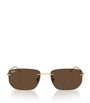 RB3768 Metal Irregular Sunglasses