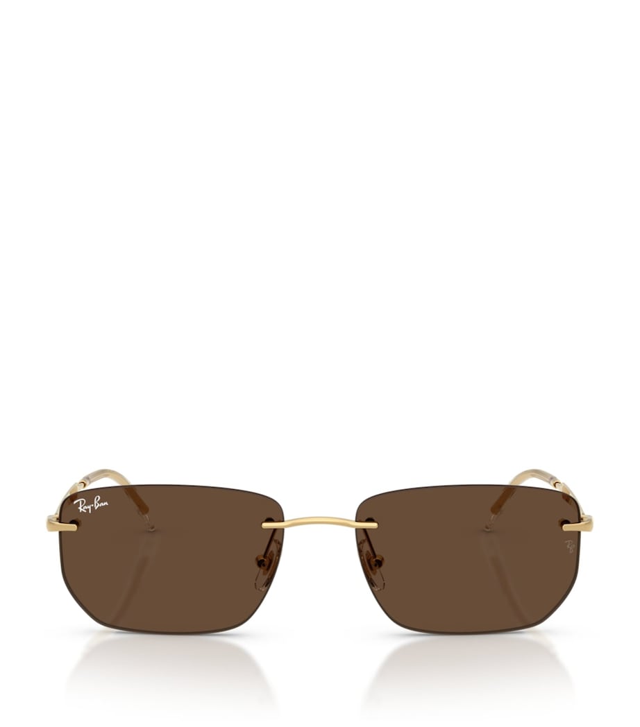 RB3768 Metal Irregular Sunglasses