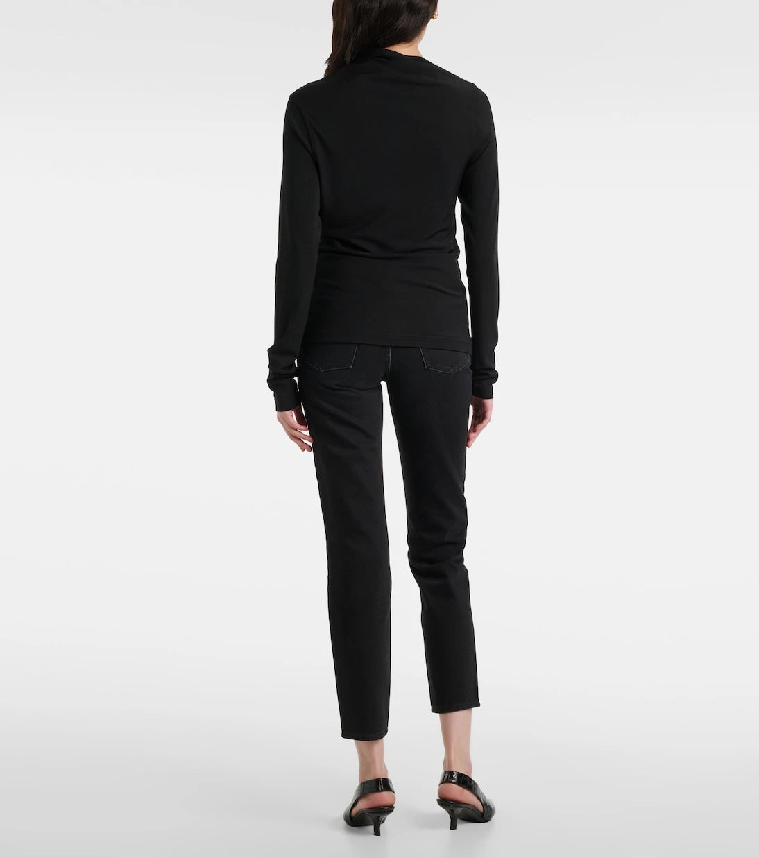 Toteme - Draped jersey top