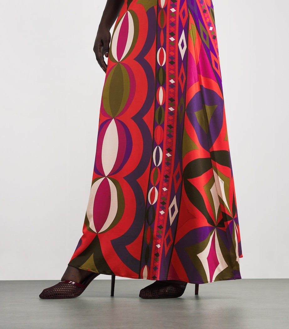 Multi Collane Maxi Skirt