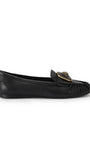 Kurt Geiger London мокасини дамски от кожа Pimlico Moccasin Black Leather