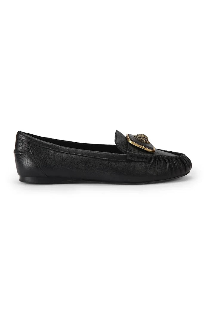 Kurt Geiger London Kadın Deri Mokasen Pimlico Moccasin Black Leather