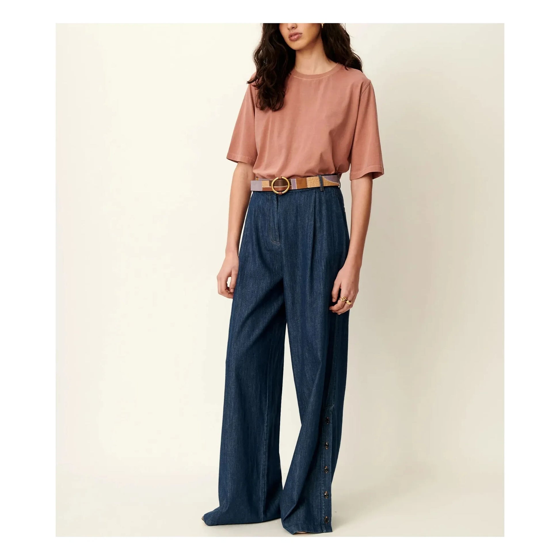 Sessùn - Sergio Cotton T-shirt | Terracotta