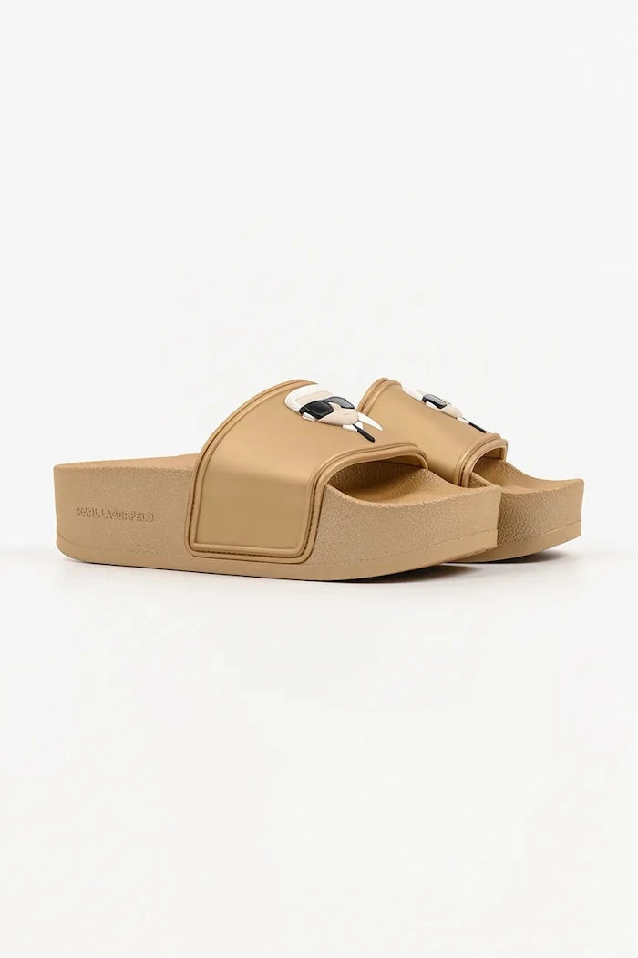 Karl Lagerfeld kadın platform terlik Kondo Maxi Ii