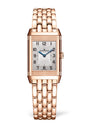 Jaeger-LeCoultre Small Rose Gold and Diamond Reverso Classic Duetto Watch 21mm