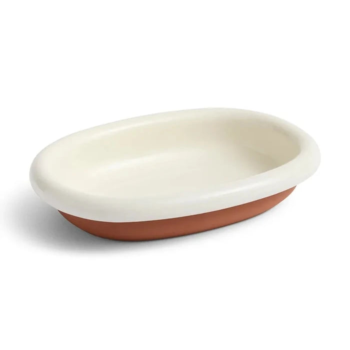 HAY terracotta servis tabağı 27,5 x 20 x 5 cm