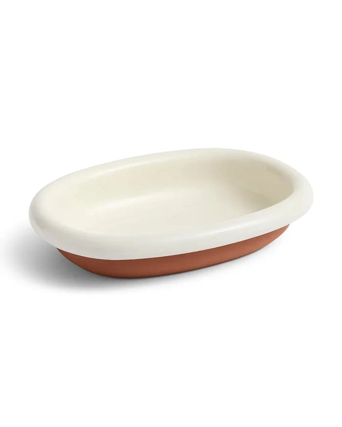 HAY terracotta servis tabağı 27,5 x 20 x 5 cm