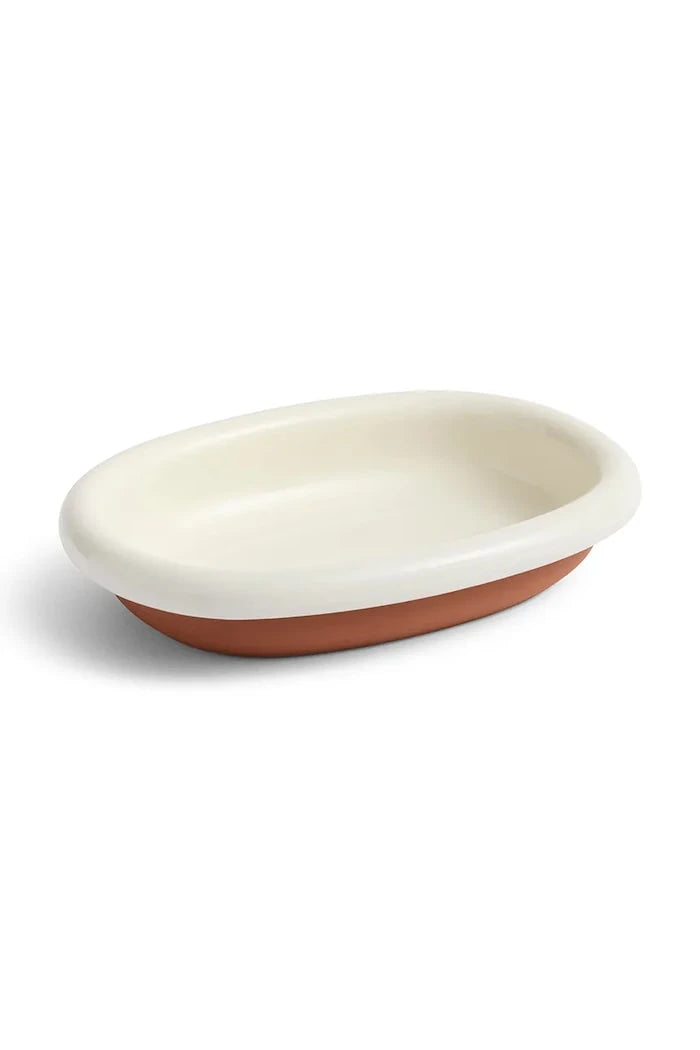 HAY terracotta servis tabağı 27,5 x 20 x 5 cm