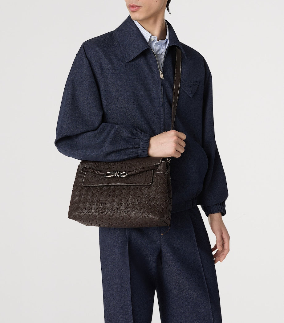 Small Leather Andiamo Messenger Bag