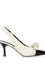 Chloé Leather Alba Slingback Heels 80