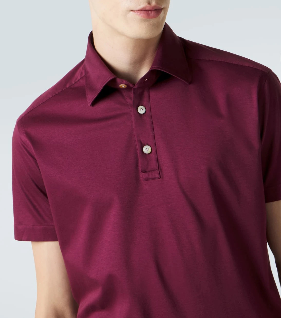 Kiton - Cotton polo shirt