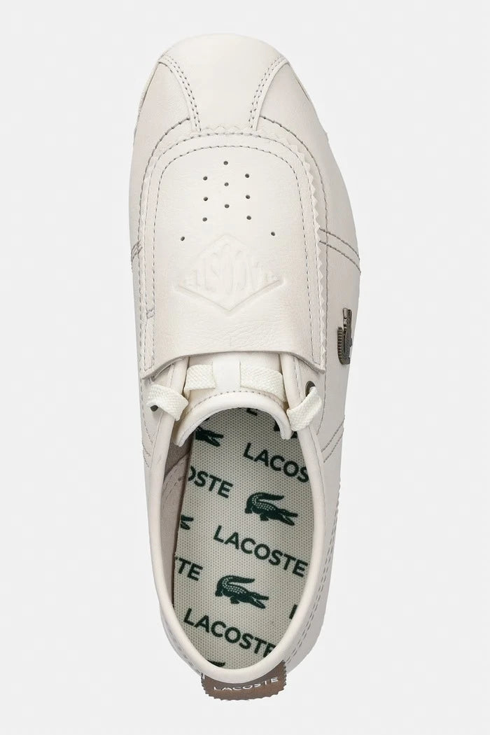 Lacoste Club-Low Leather Slip-On kadın deri spor ayakkabı