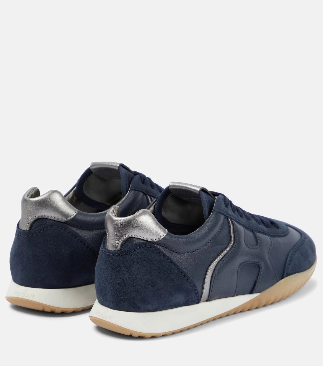 Hogan - Olympia-Z suede and leather sneakers