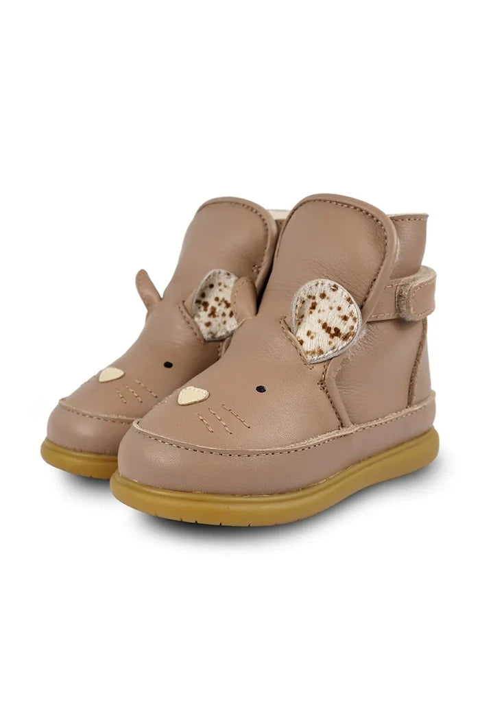 Donsje Dubu Exclusive Shoes Mouse Bebek Deri Ayakkabı
