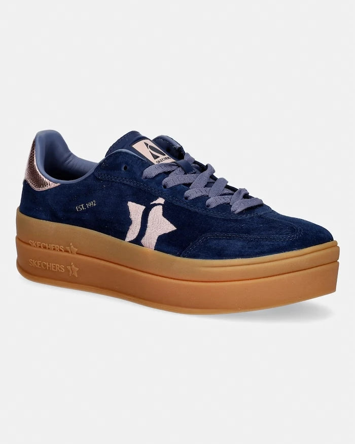 Skechers ACADEMY HI-ELEVATED kadın nubuk spor ayakkabı
