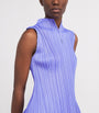 Mellow Pleats Top SAXE BLUE