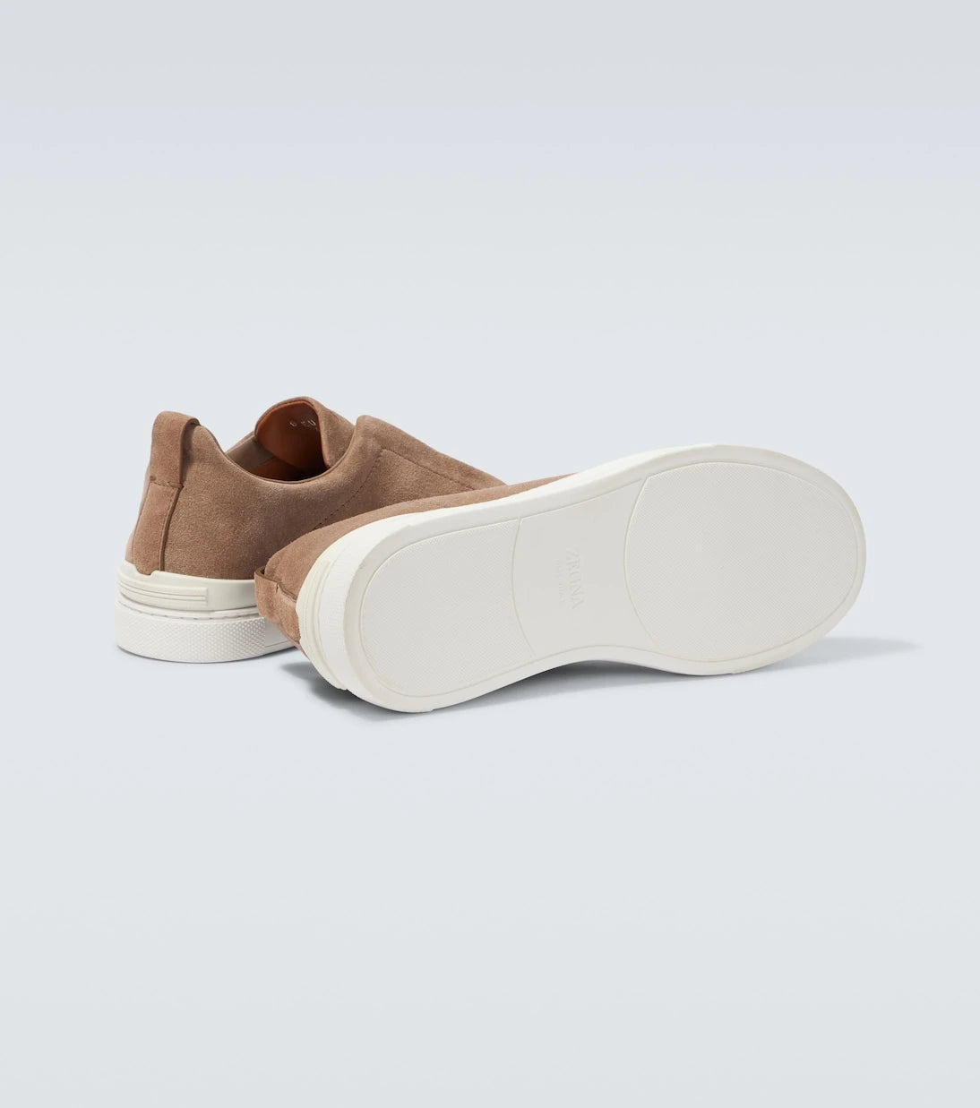 Zegna - Triple Stitch suede sneakers
