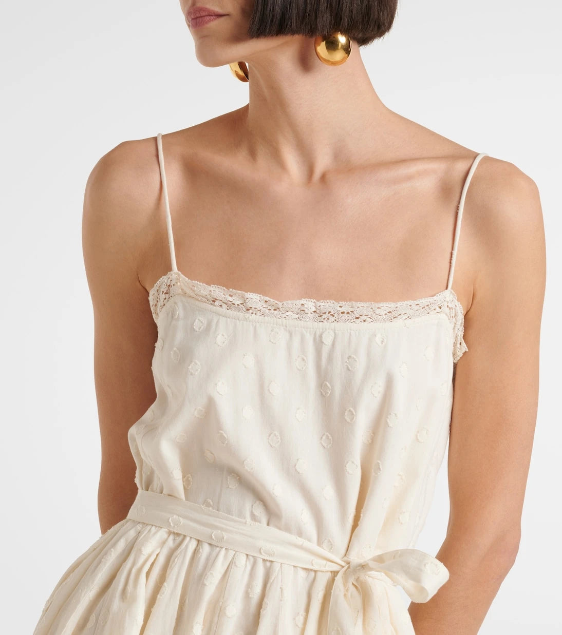 Ulla Johnson - Beatriz cotton dobby minidress