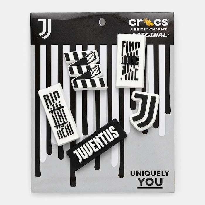 Crocs Juventus Çocuk Ayakkabı Süsleri 5'li Paket