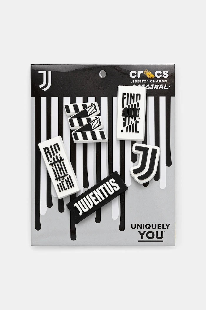 Crocs Juventus Çocuk Ayakkabı Süsleri 5'li Paket