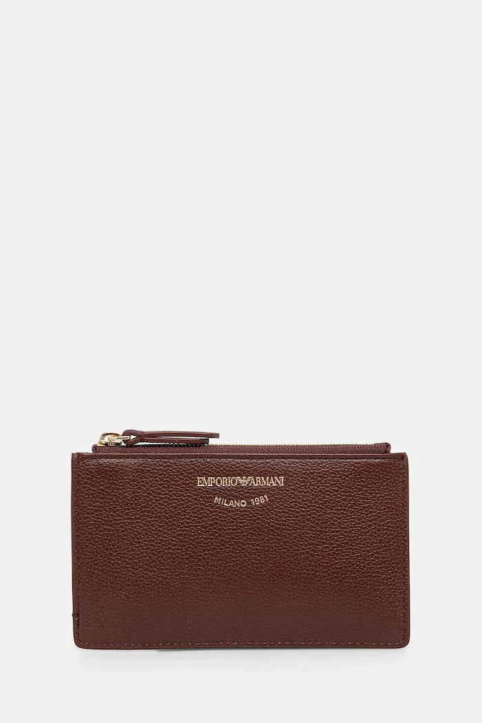 Emporio Armani портфейл дамски от кожа