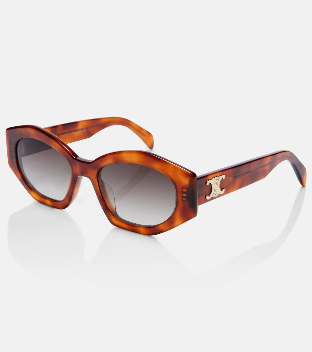 Celine Eyewear - Triomphe cat-eye sunglasses