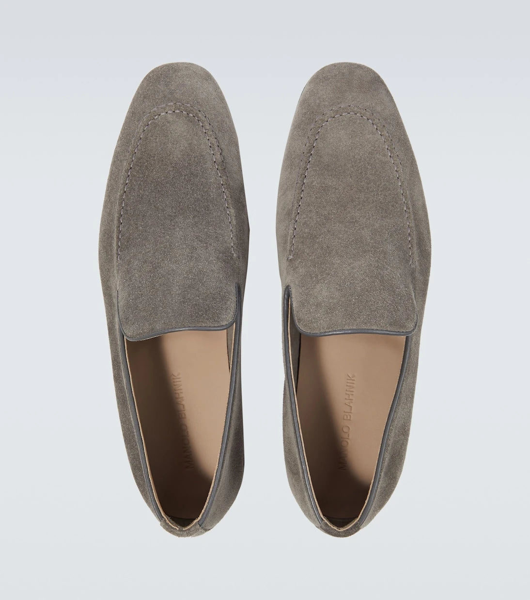 Manolo Blahnik - Truro suede loafers