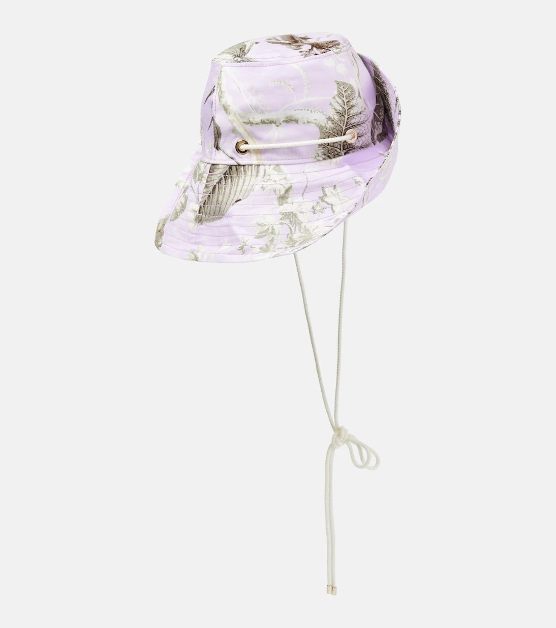 Erdem - Floral canvas bucket hat